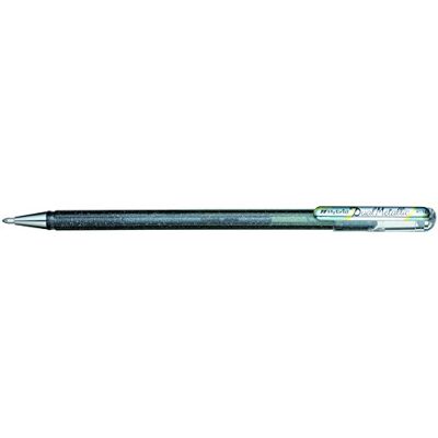 Pentel Lot de 12 K110 Hybrid Dual Metallic Roller gel métallisé Argent Pentel Lot de 12 K110 Hybrid Dual Metallic Roller gel métallisé Argent