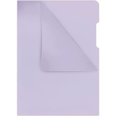 DONAU 1784095PL-23 Lot de 100 pochettes transparentes transparentes format A4 Violet 180 μm DONAU 1784095PL-23 Lot de 100 pochettes transparentes transparentes format A4 Violet 180 μm