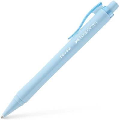 Faber-Castell 140689 Stylo à bille Daily Ball XB Bleu Caraïbe Faber-Castell 140689 Stylo à bille Daily Ball XB Bleu Caraïbe