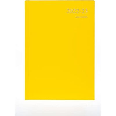 Collins Essential Agenda semainier 2022-23 Jaune Format A4 Collins Essential Agenda semainier 2022-23 Jaune Format A4