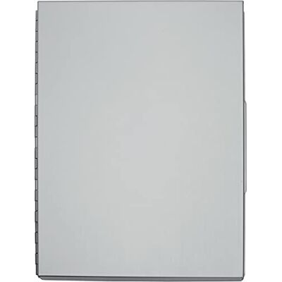 MAUL Porte-bloc A4 argent assist Clip acier 80 feuilles format portrait pratique, compartiment intégré, maintien fiable, aluminium robuste, prise de notes mobile MAUL Porte-bloc A4 argent assist Clip acier 80 feuilles format portrait pratique, compartiment intégré, maintien fiable, aluminium robuste, prise de notes mobile