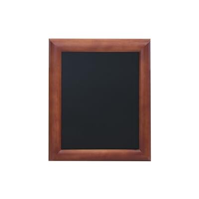 SECURIT Tableau noir mural Finition laquée Marron foncé 30 x 40 cm SECURIT Tableau noir mural Finition laquée Marron foncé 30 x 40 cm