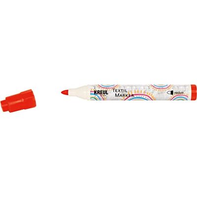 KREUL 90762 (TEXI Mäx Sunny Plastique Fois Stylet, Medium, 2–4 mm) Rouge KREUL 90762 (TEXI Mäx Sunny Plastique Fois Stylet, Medium, 2–4 mm) Rouge