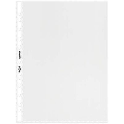 Rexel 1300064 Lot de 100 pochettes perforées DIN A4 Transparent 80 microns Rexel 1300064 Lot de 100 pochettes perforées DIN A4 Transparent 80 microns