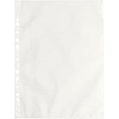 Esselte Lot de 100 enveloppes perforées de luxe anti-reflets pour stocker et stocker des documents au format 25 x 35 cm, lot de 100 enveloppes, 395697700 Esselte Lot de 100 enveloppes perforées de luxe anti-reflets pour stocker et stocker des documents au format 25 x 35 cm, lot de 100 enveloppes, 395697700