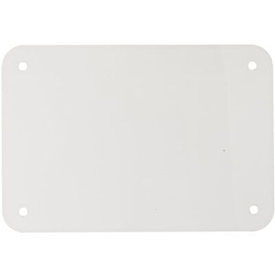 Brady Y48605 Lot de 10 BBP85 Aluminium Blanc 15,9 x 10,8 cm Brady Y48605 Lot de 10 BBP85 Aluminium Blanc 15,9 x 10,8 cm