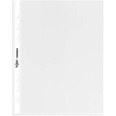 Rexel 1300063 Pack de 100 Pochettes ouvertures A5 Transparent Rexel 1300063 Pack de 100 Pochettes ouvertures A5 Transparent