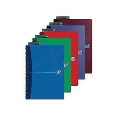 Hamelin OXFORD Lot de 5 Cahiers Essentials A5 180 Pages Ligné 7mm Reliure Spirale Couverture Carte Coloris Assortis, A5 (14,8 x 21cm) Hamelin OXFORD Lot de 5 Cahiers Essentials A5 180 Pages Ligné 7mm Reliure Spirale Couverture Carte Coloris Assortis, A5 (14,8 x 21cm)