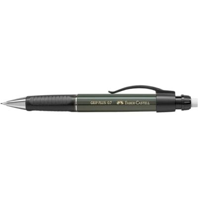 Faber-Castell 130997 Grip Plus blister Porte-mines,couleurs assorties,0,7 mm + mine B + gomme Faber-Castell 130997 Grip Plus blister Porte-mines,couleurs assorties,0,7 mm + mine B + gomme