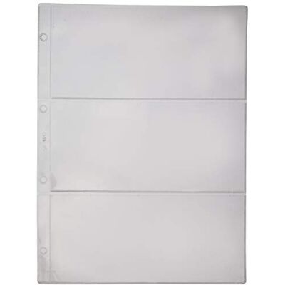 PARDO 101300 Lot de 10 pochettes pour collections variées avec 3 compartiments PARDO 101300 Lot de 10 pochettes pour collections variées avec 3 compartiments