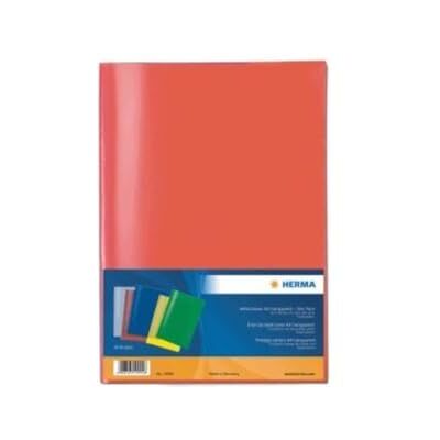 HERMA 19992 Lot de 10 couvertures pour cahiers d'école, format A4, transparentes, multicolores, en film polypropylène résistant et facile à nettoyer, colorées HERMA 19992 Lot de 10 couvertures pour cahiers d'école, format A4, transparentes, multicolores, en film polypropylène résistant et facile à nettoyer, colorées