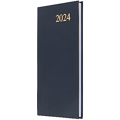 Collins Debden Essential Agenda hebdomadaire de poche 2024 à 2024, doux au toucher, couverture flexible, petit calendrier de poche 2024 (bleu) Collins Debden Essential Agenda hebdomadaire de poche 2024 à 2024, doux au toucher, couverture flexible, petit calendrier de poche 2024 (bleu)