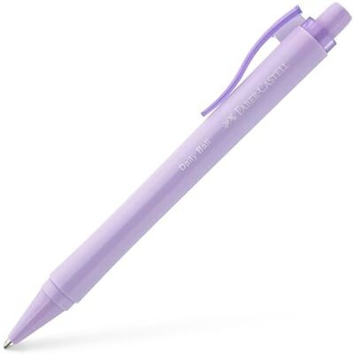 Faber-Castell 140688 Stylo à bille Daily Ball XB Sweet Lilas Faber-Castell 140688 Stylo à bille Daily Ball XB Sweet Lilas