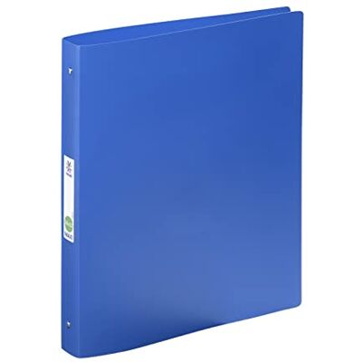 Viquel Grand classeur souple 24x32 en plastique Essentiel recycle Etiquette sur le dos Fabriqué en France Bleu Viquel Grand classeur souple 24x32 en plastique Essentiel recycle Etiquette sur le dos Fabriqué en France Bleu