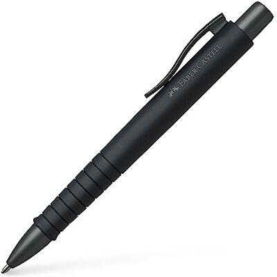 Faber-Castell 241190 Poly Ball XB Stylo à bille Noir (couleur d'écriture bleue) 1 pièce avec recharge remplaçable indélébile Faber-Castell 241190 Poly Ball XB Stylo à bille Noir (couleur d'écriture bleue) 1 pièce avec recharge remplaçable indélébile