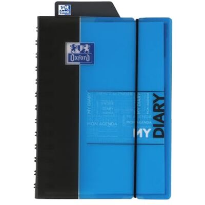 Oxford Agenda scolaire, 2016-2017, quotidien, 1 jour par page, 352 pages 12x18 bleu Oxford Agenda scolaire, 2016-2017, quotidien, 1 jour par page, 352 pages 12x18 bleu