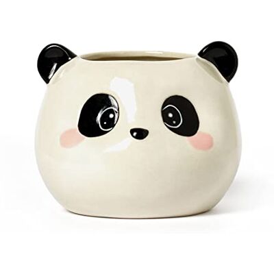Legami Pot à crayons en céramique, sur le thème des panda, peint à la main, idée cadeau, organisateur de bureau Legami Pot à crayons en céramique, sur le thème des panda, peint à la main, idée cadeau, organisateur de bureau