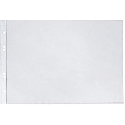 VELOFLEX 4340300 Pochettes Plastique Transparent Lot de 10 Perforation 6 trous, ouverte en haut, brillante, transparente comme du verre, renfort des trous, épaisseur 0,100 mm VELOFLEX 4340300 Pochettes Plastique Transparent Lot de 10 Perforation 6 trous, ouverte en haut, brillante, transparente comme du verre, renfort des trous, épaisseur 0,100 mm