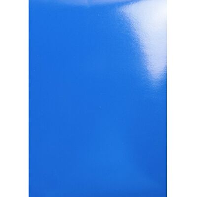 EXACOMPTA 2982C Un Paquet de 100 Couvertures Chromolux (couverture avec une face colorée et laquée et l'autre face mat) format 21X29,7 cm 250 g Bleue EXACOMPTA 2982C Un Paquet de 100 Couvertures Chromolux (couverture avec une face colorée et laquée et l'autre face mat) format 21X29,7 cm 250 g Bleue