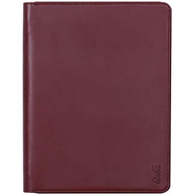 Rhodia 168107C Conférencier Porte-Documents Lie de Vin pour Bloc-Notes et Carnets A5 ou A5+ Dimensions Fermé19,5x25,5 cm Pochette pour Tablette Simili Cuir Premium Rhodia 168107C Conférencier Porte-Documents Lie de Vin pour Bloc-Notes et Carnets A5 ou A5+ Dimensions Fermé19,5x25,5 cm Pochette pour Tablette Simili Cuir Premium