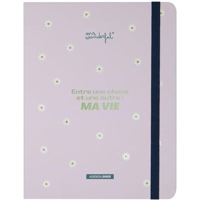 Mr. Wonderful Agenda Office 2025 Semainier Entre une chose et une autre : ma vie Avec 8 feuilles d'Autocollants et des Blocs-Notes Autocollants Mr. Wonderful Agenda Office 2025 Semainier Entre une chose et une autre : ma vie Avec 8 feuilles d'Autocollants et des Blocs-Notes Autocollants