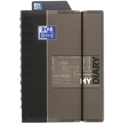 Oxford Agenda scolaire, 2016-2017, quotidien, 1 jour par page, 352 pages 12x18 gris Oxford Agenda scolaire, 2016-2017, quotidien, 1 jour par page, 352 pages 12x18 gris