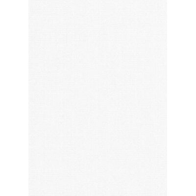 Pavo Lot de 100 Plats de Couverture A4, effet lin, Blanc Pavo Lot de 100 Plats de Couverture A4, effet lin, Blanc