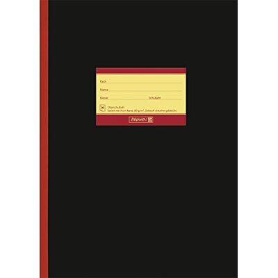 BRUNNEN 1044636 Cahier de l'école secondaire A4 (20 feuilles quadrillées 5 mm avec bordure de 9 cm de largeur) BRUNNEN 1044636 Cahier de l'école secondaire A4 (20 feuilles quadrillées 5 mm avec bordure de 9 cm de largeur)