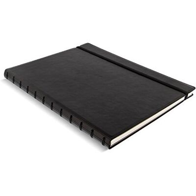 Filofax 115022 Carnet de note A4 avec feuille repositionnable Noir Filofax 115022 Carnet de note A4 avec feuille repositionnable Noir