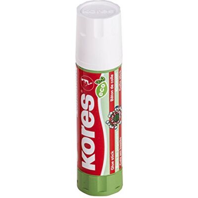 Kores K13202 Stylo à colle, lot de 24, rouge carton Kores K13202 Stylo à colle, lot de 24, rouge carton
