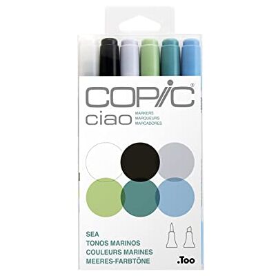 Copic Lot de marqueurs multicolores, taille unique Copic Lot de marqueurs multicolores, taille unique