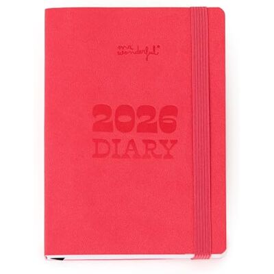 Mr. Wonderful Agenda Pocket 2026 Semainier petit format – Rose Mr. Wonderful Agenda Pocket 2026 Semainier petit format – Rose