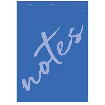 Calligraphe Clairefontaine – Réf 15354C – Notes – Bloc notes agrafé (100 feuilles) – Format A4, lignes 5/5, papier vélin super fin 60 g/m² Calligraphe Clairefontaine – Réf 15354C – Notes – Bloc notes agrafé (100 feuilles) – Format A4, lignes 5/5, papier vélin super fin 60 g/m²