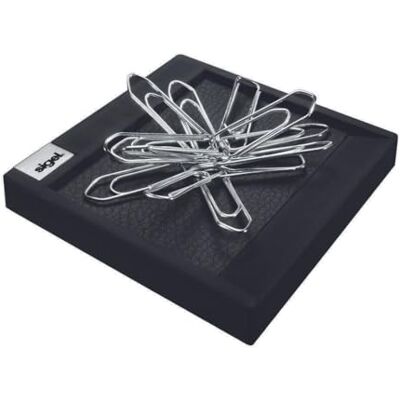 Sigel SA536 Cintano S Distributeur de Trombones 75 x 11 x 75 mm Noir Sigel SA536 Cintano S Distributeur de Trombones 75 x 11 x 75 mm Noir