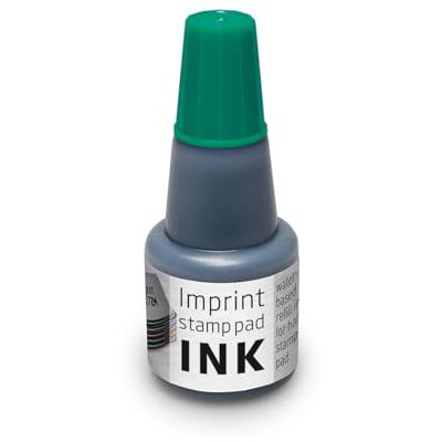 Trodat Imprint 9072M & 9073M Encre encreur à base d'eau Vert Trodat Imprint 9072M & 9073M Encre encreur à base d'eau Vert