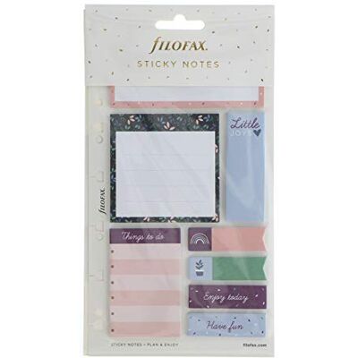 Filofax Notes adhésives de jardin, rose, 95 mm x 164 mm Filofax Notes adhésives de jardin, rose, 95 mm x 164 mm