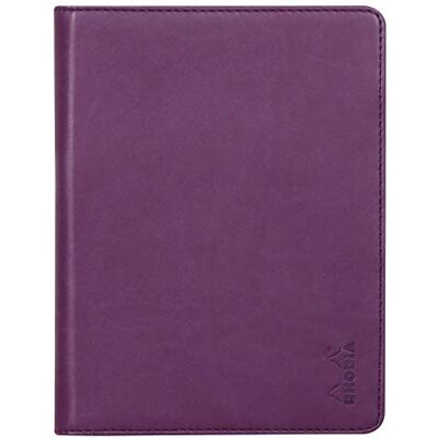 Rhodia 213006C Livret Porte-Bloc et Porte-Documents N°13 Violet pour Bloc-Notes ou Carnets de Format A6 (10,5x14,8 cm) Simili Cuir Italien Premium Collection Rhodia 213006C Livret Porte-Bloc et Porte-Documents N°13 Violet pour Bloc-Notes ou Carnets de Format A6 (10,5x14,8 cm) Simili Cuir Italien Premium Collection