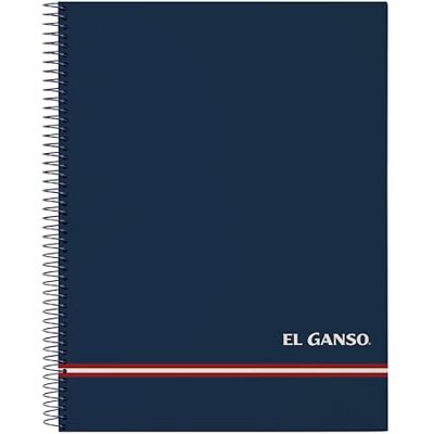 Safta EL GANSO CLASSIC Cahier 120 feuilles, couverture rigide, idéal pour enfants de différents âges, confortable et polyvalent, qualité et résistance, 21,5 x 31 cm, couleur bleu marine Safta EL GANSO CLASSIC Cahier 120 feuilles, couverture rigide, idéal pour enfants de différents âges, confortable et polyvalent, qualité et résistance, 21,5 x 31 cm, couleur bleu marine