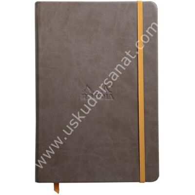 Rhodia 118743C Carnet Rigide Chocolat A5 14,8 x 21 cm Ligné 192 pages Papier Clairefontaine Ivoire 90 g/m² Marque-Page, Fermeture Élastique Couverture Simili Cuir Rhodia 118743C Carnet Rigide Chocolat A5 14,8 x 21 cm Ligné 192 pages Papier Clairefontaine Ivoire 90 g/m² Marque-Page, Fermeture Élastique Couverture Simili Cuir