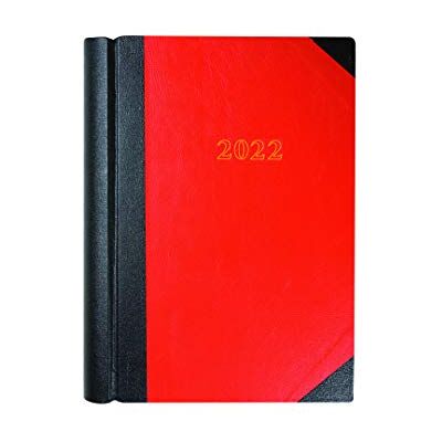 Collins Agenda de bureau 2022 2 pages par jour – Rouge A4 Collins Agenda de bureau 2022 2 pages par jour – Rouge A4