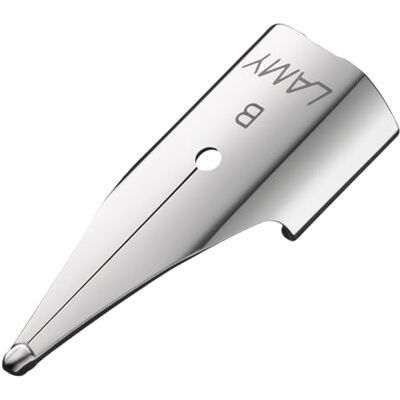 Lamy Z 50 Feder 888 Plume de rechange en acier inoxydable chromé de couleur blanche, calibre B, argent, 1 pièce Lamy Z 50 Feder 888 Plume de rechange en acier inoxydable chromé de couleur blanche, calibre B, argent, 1 pièce