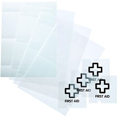Durable Crystal Sign Planches d'insertions A4 pour Plaque de porte 105 x 105 mm Durable Crystal Sign Planches d'insertions A4 pour Plaque de porte 105 x 105 mm