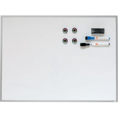 Nobo Petit Tableau Magnétique avec Cadre en Aluminium, Effaçable à Sec, Maison/Bureau, 585 x 430 mm, Fixations Murales/Marqueurs/Aimants/Effaceur Inclus, Blanc, 1903777, Tableau blanc Nobo Petit Tableau Magnétique avec Cadre en Aluminium, Effaçable à Sec, Maison/Bureau, 585 x 430 mm, Fixations Murales/Marqueurs/Aimants/Effaceur Inclus, Blanc, 1903777, Tableau blanc