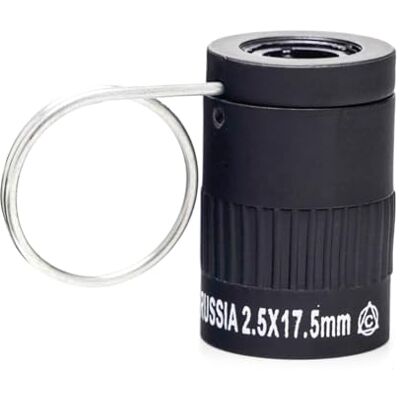 Ksikdeg Monoculaire de poche étanche avec rapport de 2,5 mm, 19,5 x 23 mm, boucle de doigt pour l'observation Ksikdeg Monoculaire de poche étanche avec rapport de 2,5 mm, 19,5 x 23 mm, boucle de doigt pour l'observation