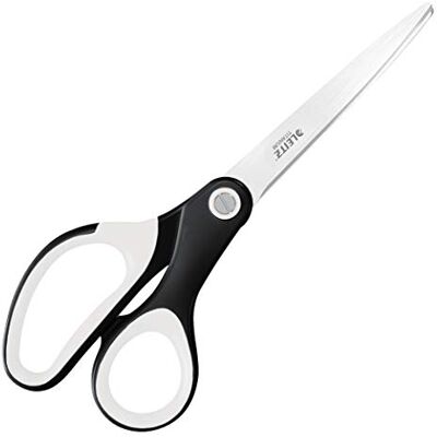 Leitz Ciseaux Titane, Droitiers ou Gauchers (Ambidextre), 6,7 x 1,5 x 15 cm, Fournitures de Bureau, Grip Ergonomique, Gamme WOW, Noir Leitz Ciseaux Titane, Droitiers ou Gauchers (Ambidextre), 6,7 x 1,5 x 15 cm, Fournitures de Bureau, Grip Ergonomique, Gamme WOW, Noir