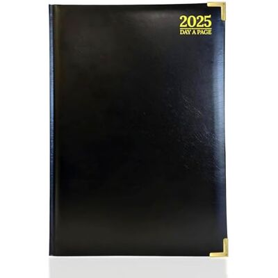 G4GADGET Agenda 2024 de luxe 2024 avec un jour par page Avant rembourré et couverture rigide Bords dorés Noir G4GADGET Agenda 2024 de luxe 2024 avec un jour par page Avant rembourré et couverture rigide Bords dorés Noir