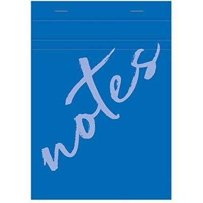 Calligraphe Clairefontaine – Réf 15355C – Notes – Bloc notes agrafé (100 feuilles) – Format A5, lignes 5/5, papier vélin super fin 60 g/m² Calligraphe Clairefontaine – Réf 15355C – Notes – Bloc notes agrafé (100 feuilles) – Format A5, lignes 5/5, papier vélin super fin 60 g/m²