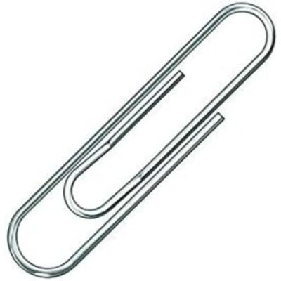 Q-Connect Q Connect Lot de 1000 trombones à rebord 32 mm Q-Connect Q Connect Lot de 1000 trombones à rebord 32 mm