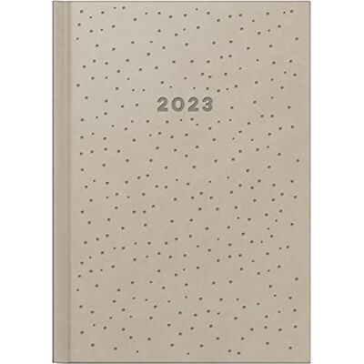 rido/idé Agenda semainier « Dots » modèle futura 2 2023 Dimensions des feuilles : 14,8 x 20,8 cm Beige rido/idé Agenda semainier « Dots » modèle futura 2 2023 Dimensions des feuilles : 14,8 x 20,8 cm Beige
