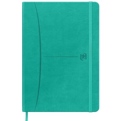Hamelin Oxford Cahier A5 ligné Signature 160 pages Couverture rigide en simili cuir Turquoise 1 pièce Hamelin Oxford Cahier A5 ligné Signature 160 pages Couverture rigide en simili cuir Turquoise 1 pièce